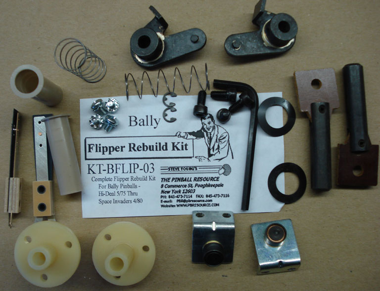 1973 Gottlieb Ten-Up Pinball Tune-up Kit Includes Rubber Ring Kit 