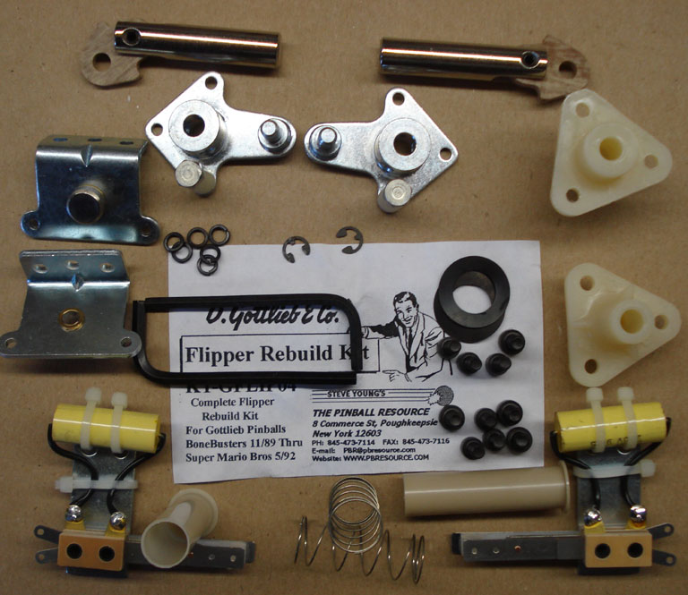 thumbnail image 2 of Game Room Guys White Rubber Ring Repair Kit For Williams The Getaway: High Speed II Pinball Machine 2 of 4